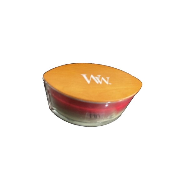 WoodWick Trilogy Candle Crimson Berries Fraser Fir White Teak 16oz New No Box - Picture 1 of 16